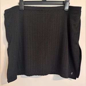 IZOD Performance Skort Womens Black Movement Cool FX Athletic Mini